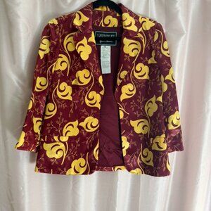 Vintage Versace Versus Silky Smokers Jacket (Womens) - Excellent Condition